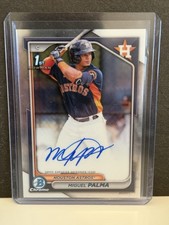Topps Bowman Chrome Prospect Autographs Miguel Palma #CPA-MP Auto Astros 2024