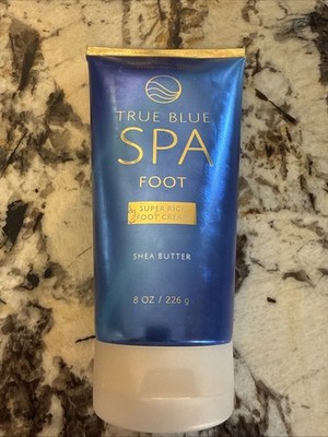 Bath And body True Blue spa Foot Cream 8oz