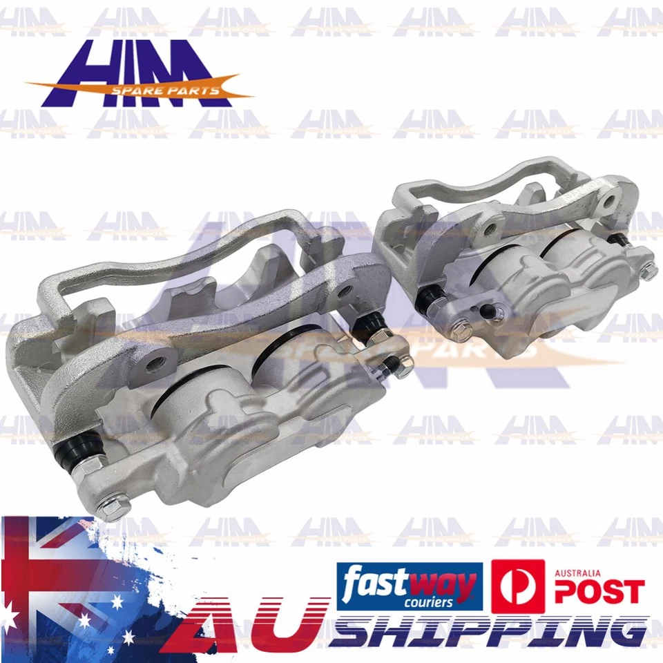 Pair Front Disc Brake Calipers for Ford Falcon BA BF FG 2002~2014 Left + Right - image 3 of 4