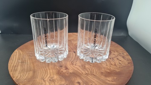 2 x Nikka Whiskey Japanische Whisky Gläser - selten