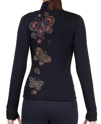 Figure Skating Polartec Fleece Jacket Rhinestone JR206