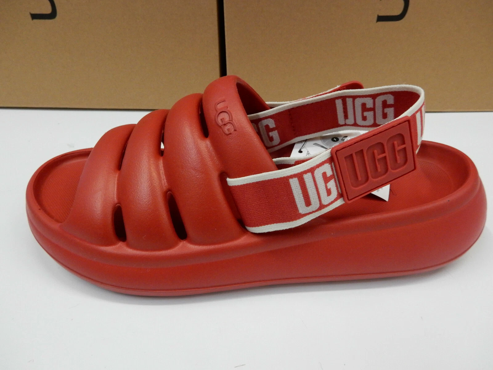 UGG Donna Sport Yeah Samba Rosso 9
