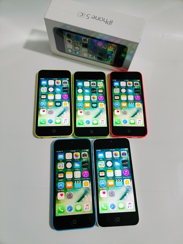 Apple iPhone 5c - 8GB 16GB 32GB Unlocked 4G Mobile phone FULL Working - Afbeelding 3 van 11