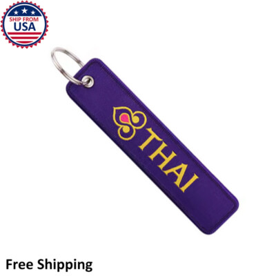 Thai Airways International Airline Collectibles Car Keychain
