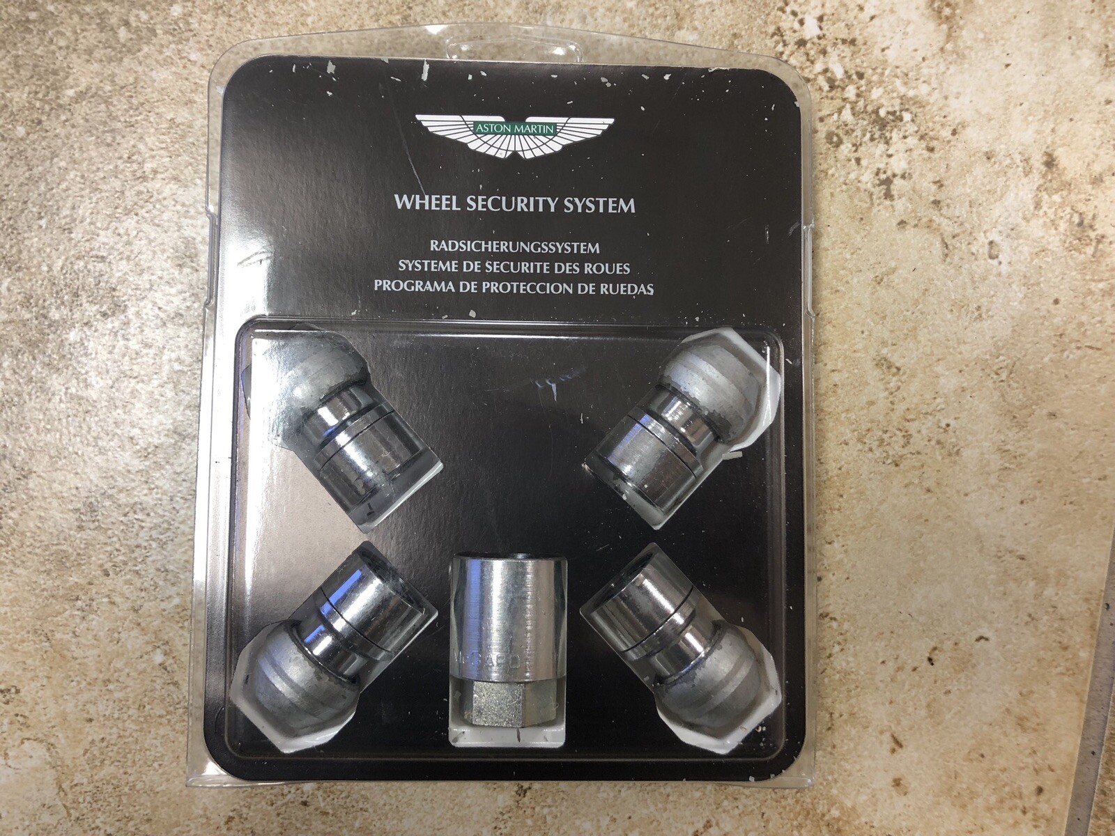 Aston Martin Wheel Security System