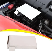 Polished Stainless FUSE BOX COVER engine chrome dress For Corvette C6 2005-2013