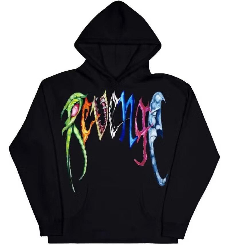 Revenge trippie reddコラボ　ホワイトパーカー Revenge Trippie Smoking Hoodie Black Men's - FW22 - US