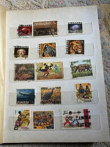 Album De Timbres Ancien De Différents Pays Total De 177 Timbres Collectionnable - 第 3/24 張圖片