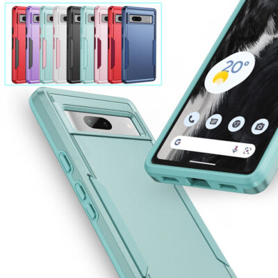 Shockproof Soft Silicone Hybrid Rugged Phone Case For Google Pixel 7A 7 Pro