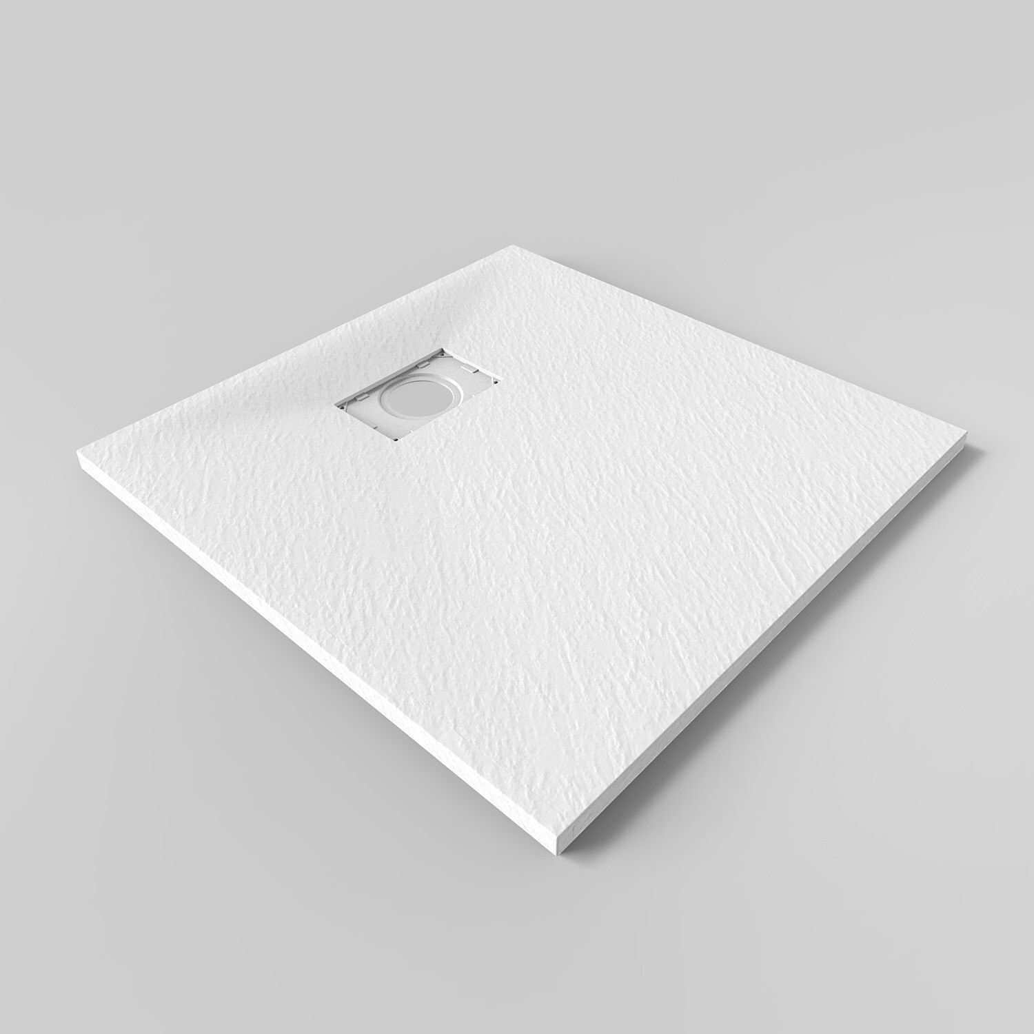 Shower Enclosure Tray Bath Lightweight Slate Slimline Inc Waste&Drain