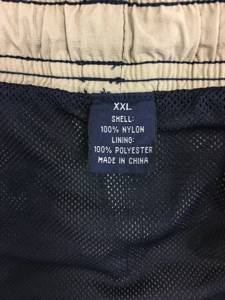  Pantalones cortos de baño Roundtree & Yorke para hombre talla XXL poliéster  Foto 3 de 4