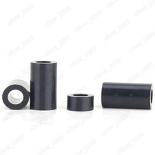 100 Distanziali In Nylon Per Viti M4 - 4mm Interno, 7mm Esterno, 20mm Altezza - Nero, Per Elettronica E Meccanica - Foto 10