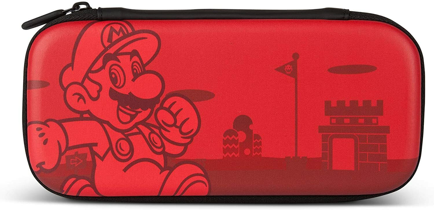 Etui Super Mario Switch Lite coque semi rigide avec protection ecran