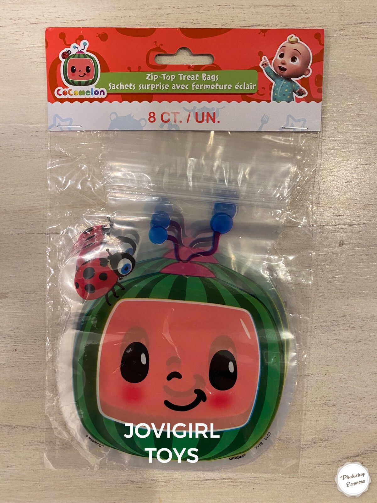 ZIP TOP TREAT BAGS, LOOT SACKS 8 COUNT NEW SEALED eBay