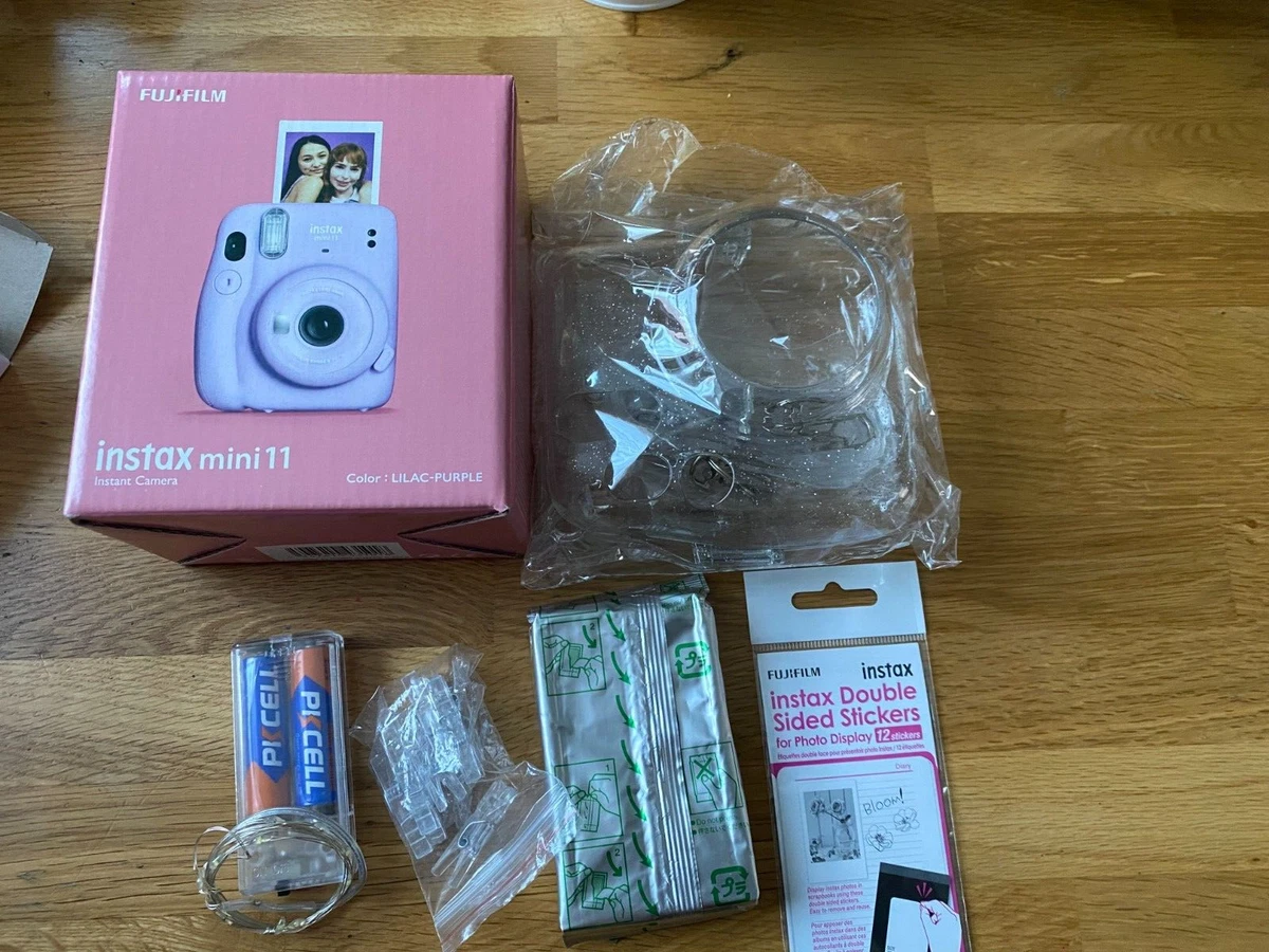 Purple polaroid camera deals