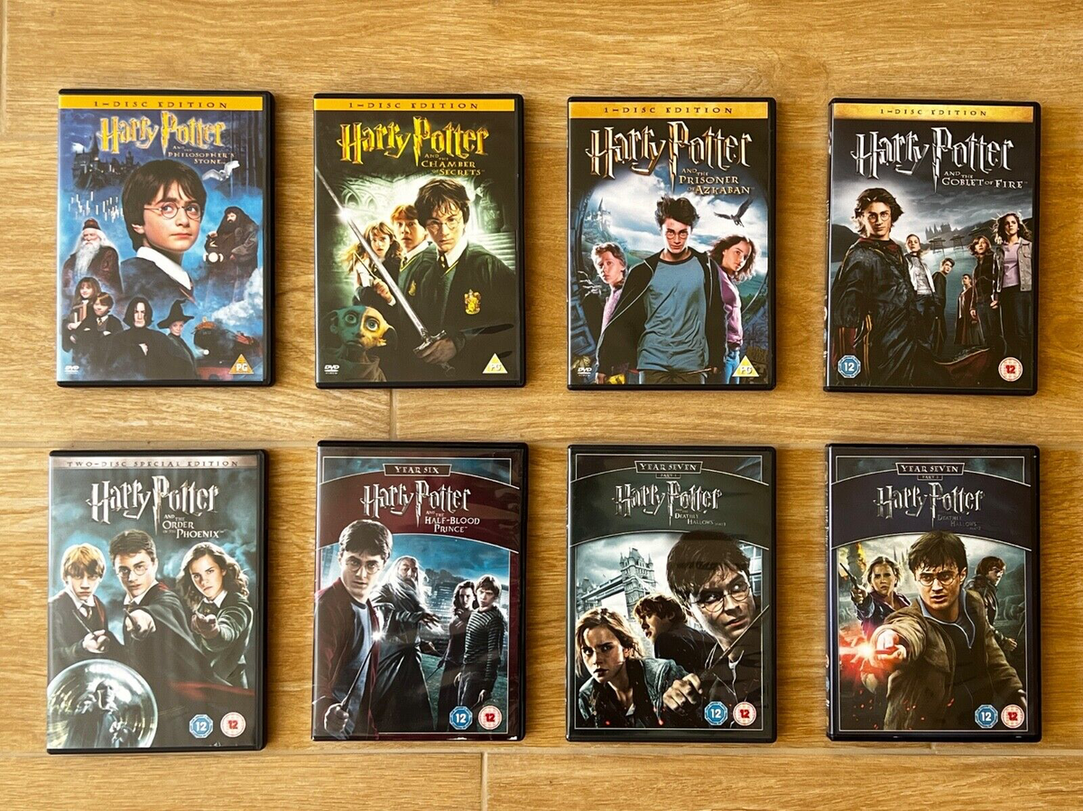 Harry Potter DVD Collection 7枚セット Harry Potter Complete Collection - Movies 1,2,3,4,5,6,7,8 - DVD