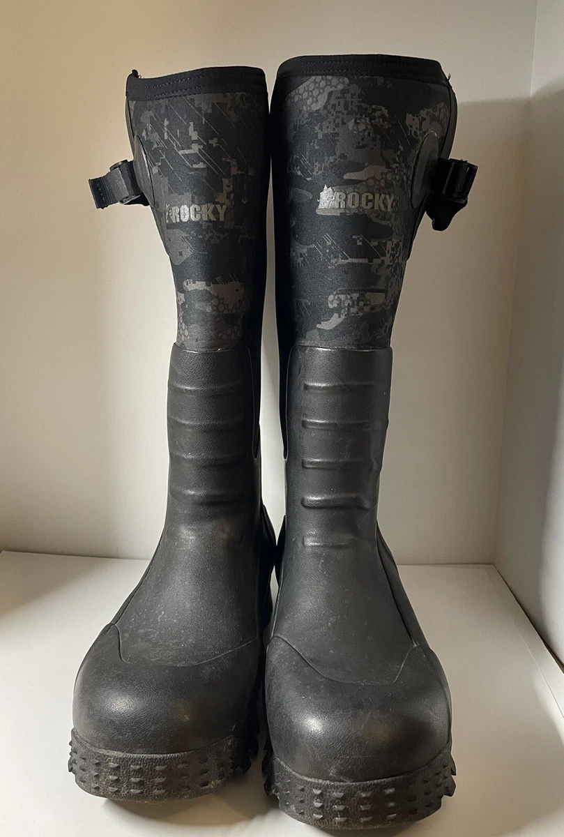 Rocky sport pro shop rubber waterproof outdoor boot