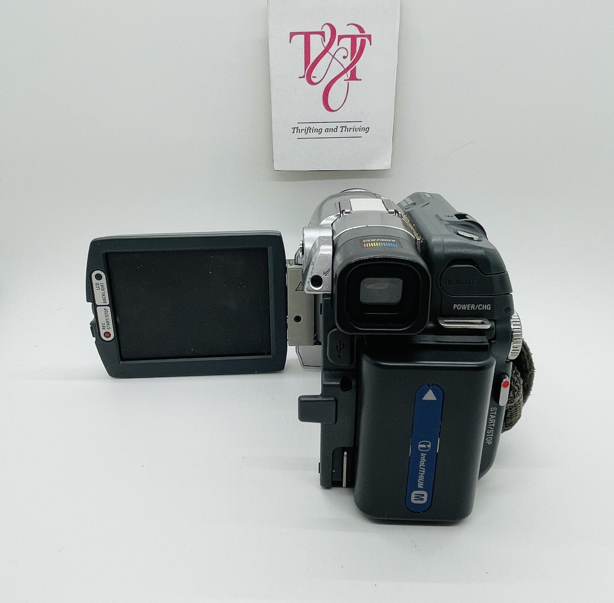 Sony Handycam Digital Versatile Disc Camcorder Carl Zeiss Super