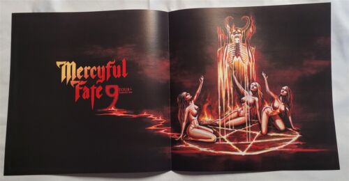 Mercyful Fate 9 Tour Europe 1999 Yellow Vinyl Record new - Picture 3 of 3