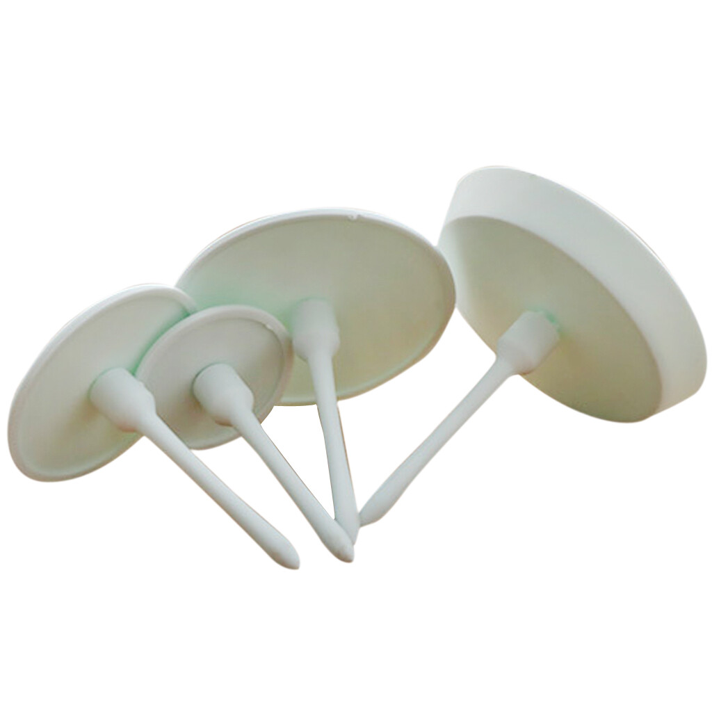 100 Stück Kuchen-Dekonägel Aus Kunststoff – Transparent, 2,9 Cm, Für Torten & Fondant