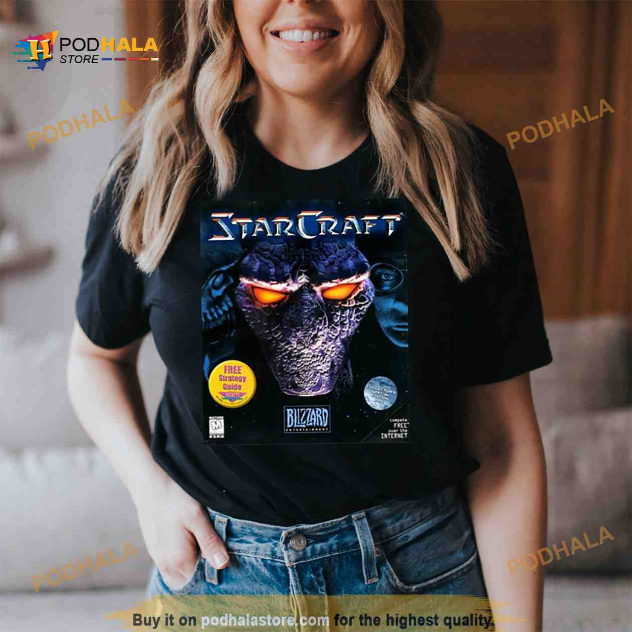 Starcraft Original Design Game Shirt