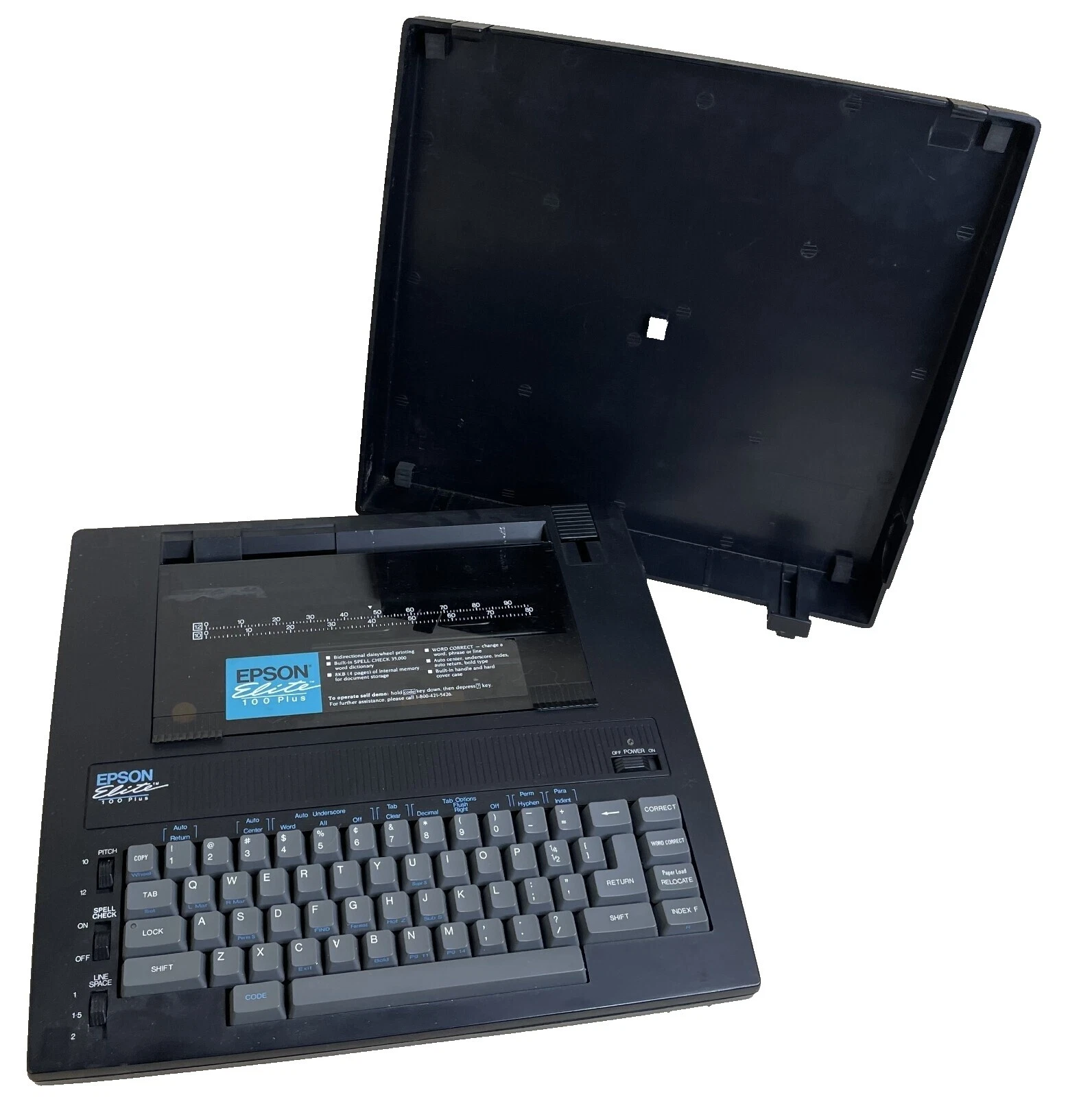 Máquinas de escribir Epson y procesadores de texto