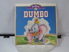 Walt Disney Laserdisc 3 Movie Lot Dumbo, Cinderella  Pinocchio VG