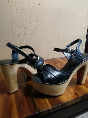 bare traps heels