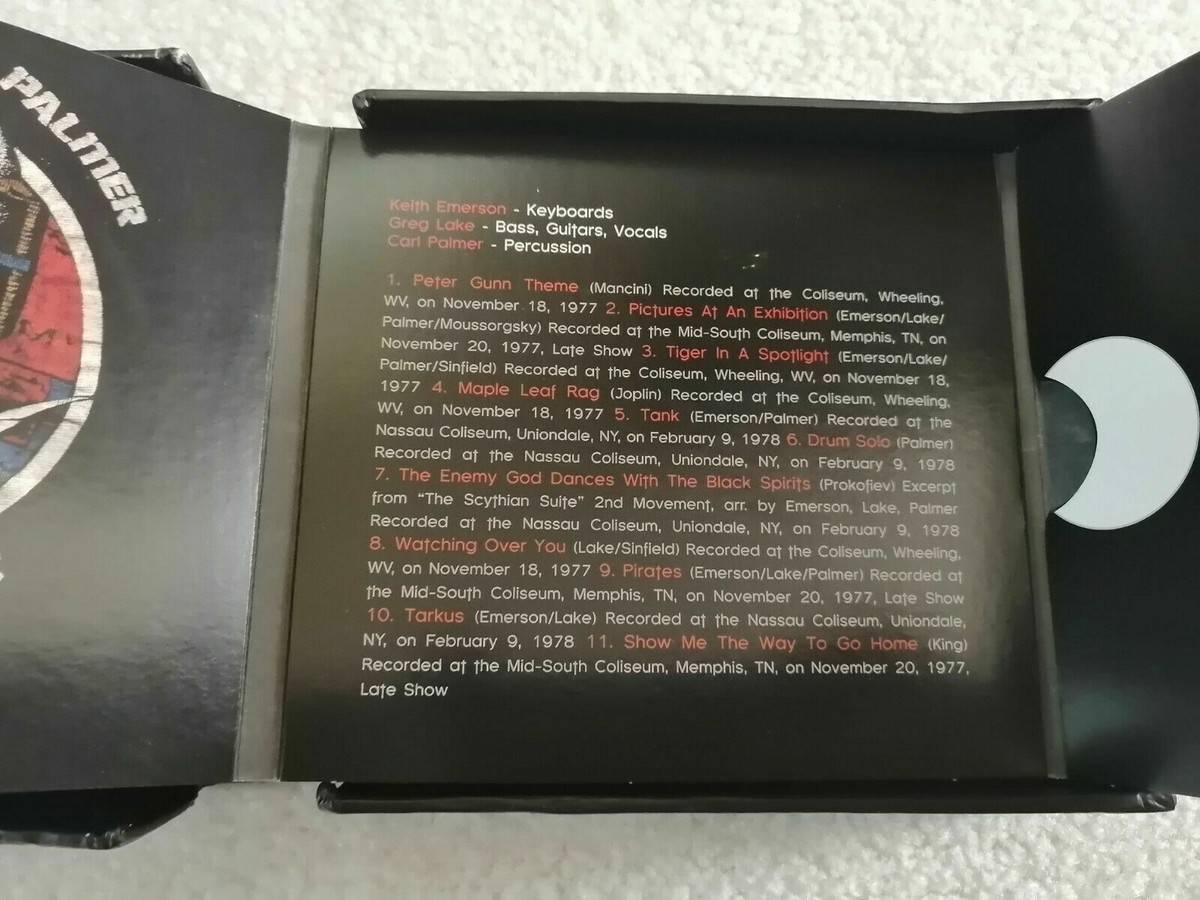 米4discs CD Emerson, Lake &amp; Palmer A Time And A Place 82666312075 SHOUT! FACTORY /00300 A Time and a Place [Box] by Emerson, Lake & Palmer (CD, Jul