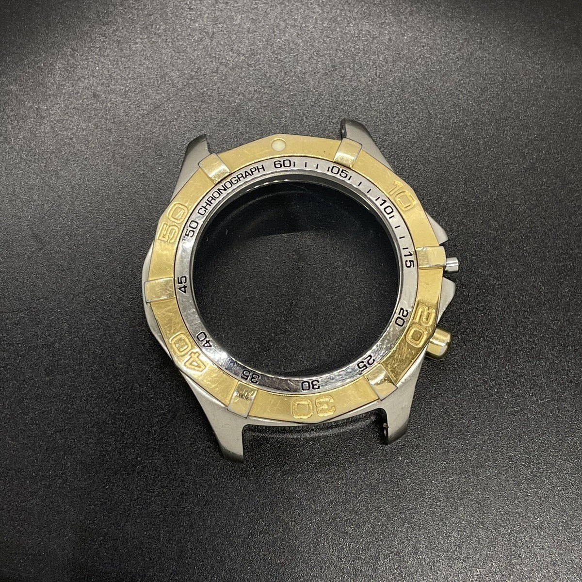 Tag Heuer Aquaracer Two Tone Stainless Steel Case