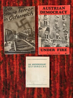 Konvolut Bücher Österreich Faschismus (Widerstand)