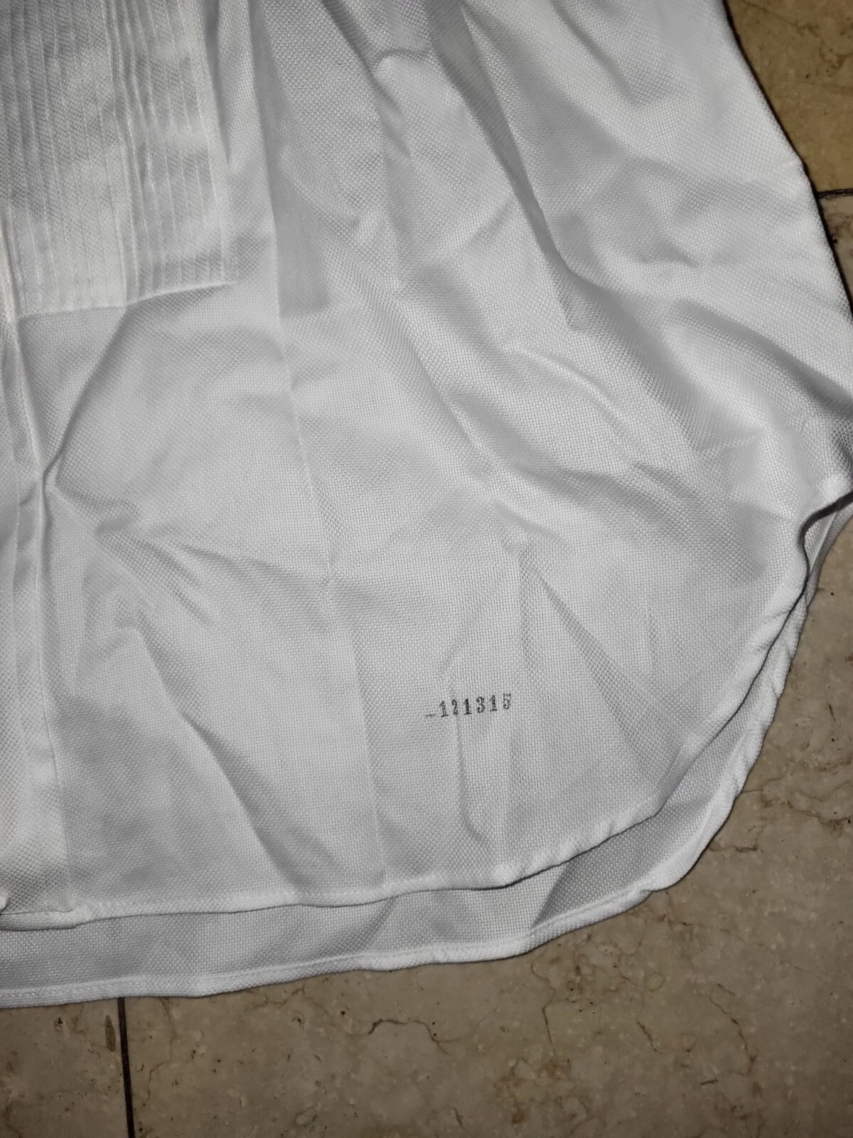 Individualized Solid White Button-Down Shirt 70s/… - image 8