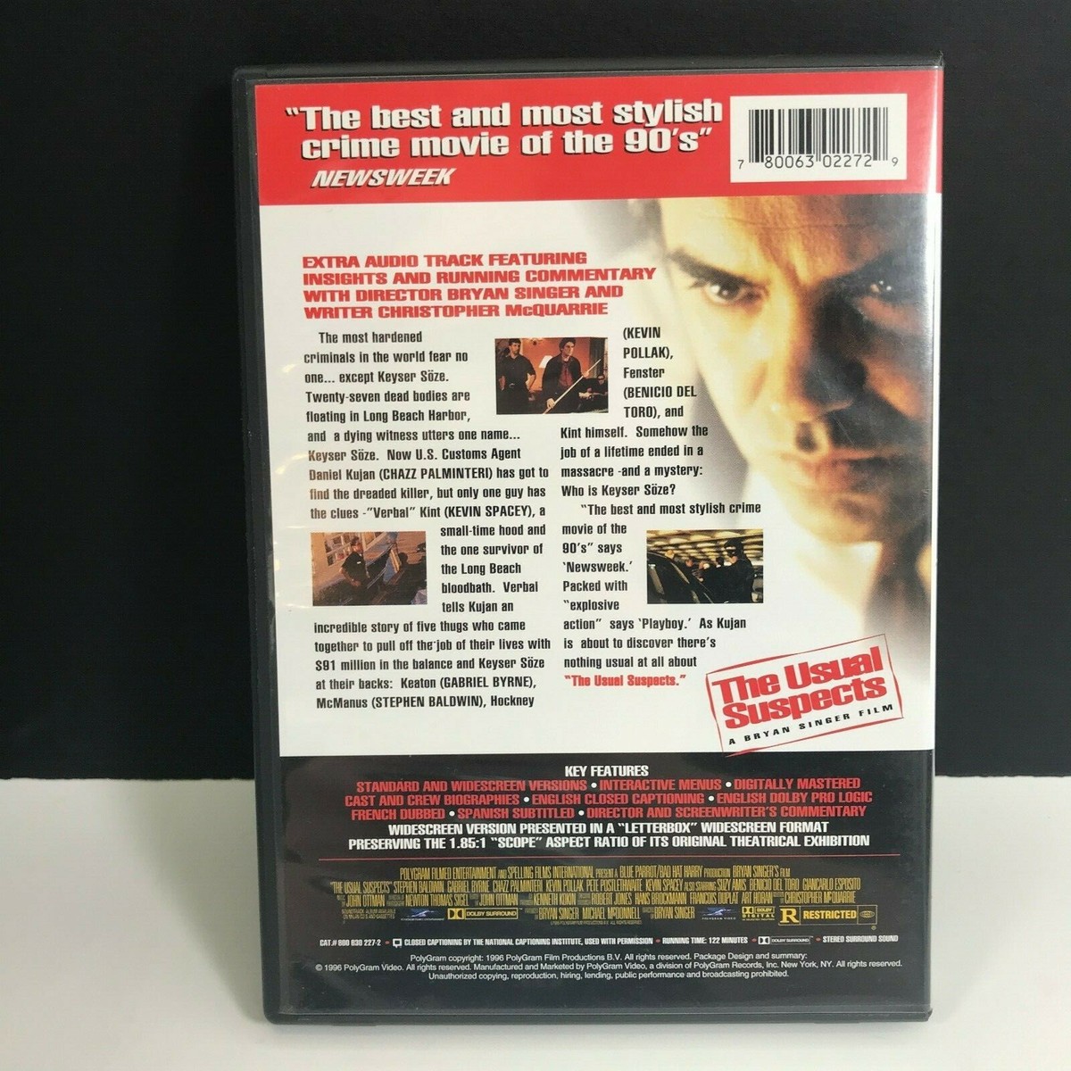 THE USUAL SUSPECTS DVD | eBay