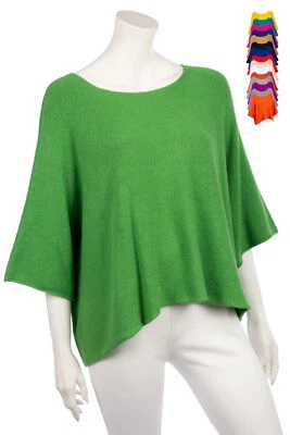 Kurzer Eleganter Pullover für Damen mit Halbarm Viskose 38-44 One Size - Bild 1 von 4