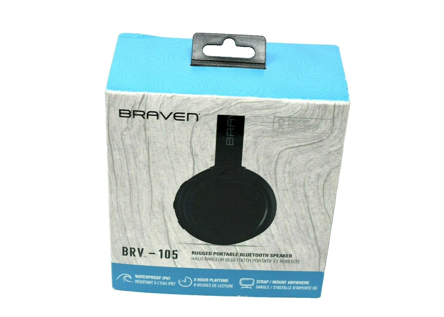 Reproductor de audio negro BRAVEN Docks & Mini Speakers