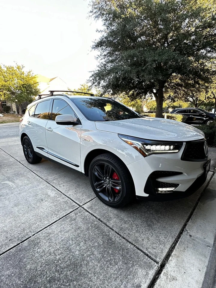 Barras transversales de rieles laterales 4 piezas aptas para Acura RDX 2019-2025 rieles de techo carga NUEVO Foto 3 de 4