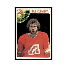Bill Clement 1978 O-Pee-Chee (Damaged) #364 Atlanta Flames Hockey Card Poor