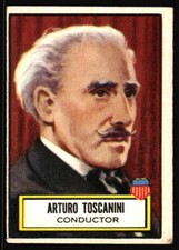 1952 Topps Look 'n See (R714-16) Arturo Toscanini #117