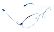 Jaguar 33707 1100 49-21-140 Oval Silver Men's Eyeglasses Frame