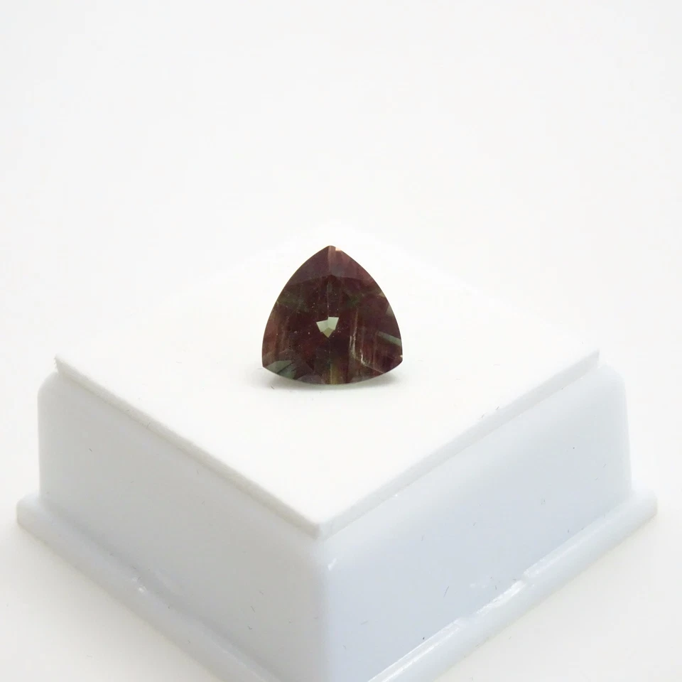 Preciosa labradorita arco iris - 3,70 quilates - trillones - 11x11 mm - piedras preciosas sueltas Foto 4 de 4