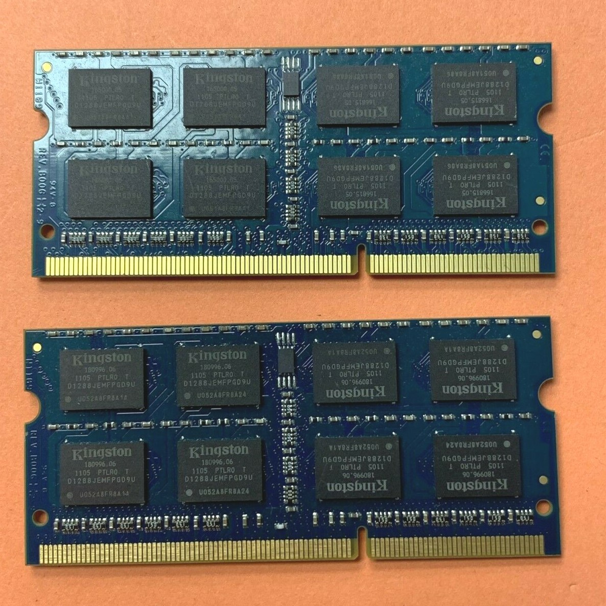 Barrette Mémoire 2Go RAM DDR3 Kingston KVR1333D3N9/2G LP DIMM PC3-10600U