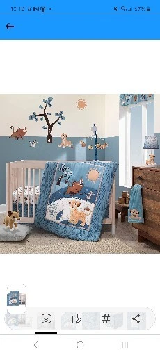 Lion king nursery bedding 2025