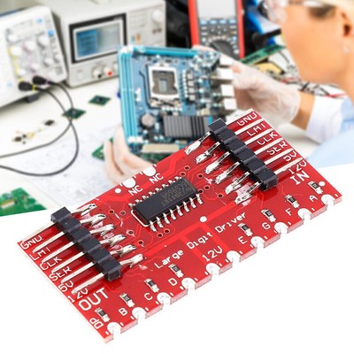 TPIC6C596 8-Bit Shift Register Module Large Digit Driver with 7-Segment LED