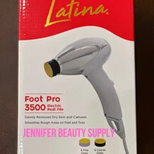 Burmax Latina Foot Pro 3500 Electric Pedicure Drill Remove Callus  New USA |JBS