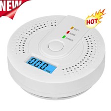 Carbon Monoxide Warning Alarm Sensor  LED Dig...