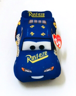 Ty Disney Cars Plush Fabulous Lightning McQueen Soft Blue