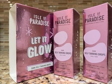 Isle of Paradise - Self-Tanning Drops - DARK - 1.01 fl oz - NEW SET OF TWO -2