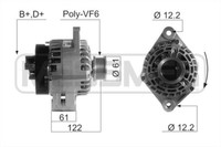 ERA Lichtmaschine Generator 120A 14V FüR Fiat Stilo Multi Wagon 1.9 JTD