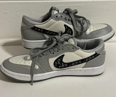 Authentic Nike Air Jordan 1 Low x Dior Air CN8608-002 2019 Men s Size 8