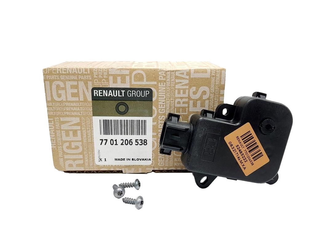 ServoMoteur contrôle climatisation 7701206538 à engrenages renforcés 12V